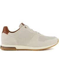 Dune - Trilogy Textured Lace-Up Trainers 7 (41) - Lyst