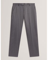 Ted Baker - Slim Fit Trousers - Lyst