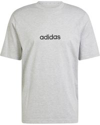 adidas - Essentials Single Jersey Logo T-Shirt - Lyst