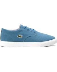 Lacoste - Canvas Low-Top Trainers - Lyst