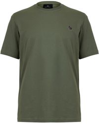 Paul Smith - Regular Fit Zebra Crew-Neck T-Shirt - Lyst