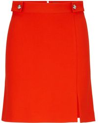 BOSS - Vestena Midi Skirt - Lyst
