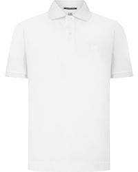 CP COMPANY METROPOLIS - Short Sleeve Polo Shirt - Lyst