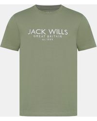 Jack Wills - Carnaby Logo T-Shirt - Lyst