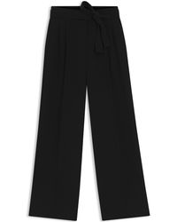 BOSS - Tapiana Straight Leg Trousers - Lyst