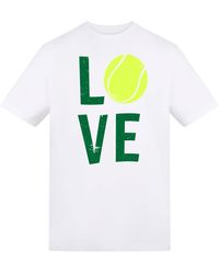 AWD - Adults Printed Tennis Tee - Lyst