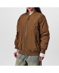 BOSS - Bomber Parker Jacket With Logo Detail - Lyst