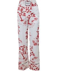Off-White c/o Virgil Abloh - Tailored Relaxed Fit Knitted Trousers - Lyst