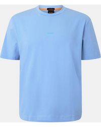 BOSS - Oversized Tchup T-Shirt With Logo Detail - Lyst