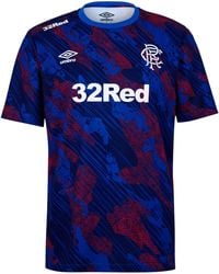 Umbro - Rangers Pre Match Kit Armed Forces 2025 2026 - Lyst
