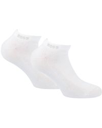 BOSS - 2 Pack Of Bamboo Ankle Socks - Lyst
