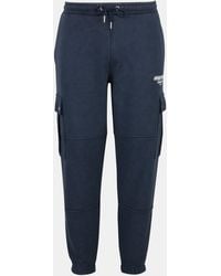 Jack Wills - Script Cargo Cotton Ribbed Cuffs Joggers - Lyst