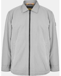 BOSS - Leejay Overshirt - Lyst