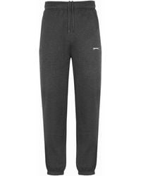 Slazenger 1881 - Cuffed Fleece Jogging Bottoms - Lyst