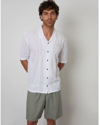 Threadbare - Short-Sleeve Bowling Shirt - Lyst