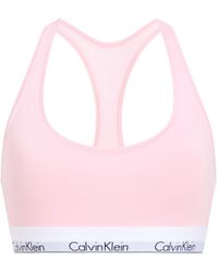 Calvin Klein - Modern Cotton Logo Bralette - Lyst