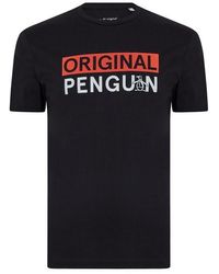 Original Penguin - Chest Logo T-shirt - Lyst
