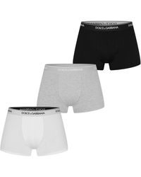 Dolce & Gabbana - 3-Pack Boxers - Lyst