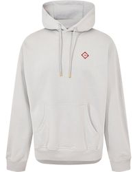 CASABLANCA - Classic Logo Pull Over Hoodie - Lyst