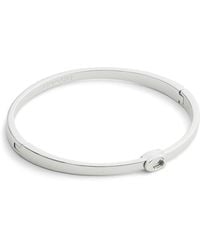 COACH - C Hinge Bangle - Lyst
