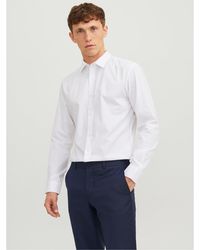 Jack & Jones - Joe Poplin Shirt - Lyst