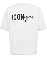 DSquared² - Oversized T-Shirt - Lyst