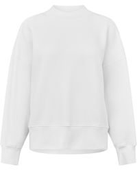 Palm Angels - Classic Curved Logo Crew-Neck Sweater Ladies - Lyst