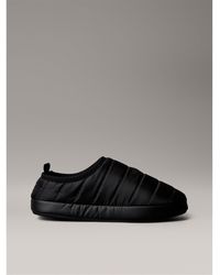 Calvin Klein - Puffer Moccasin Slippers - Lyst