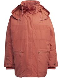 adidas Originals - Hooded Mid-Length Long Sleeve Parka - Lyst