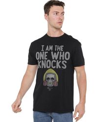 Breaking Bad - I Am The One Who Knocks T Shirt Blac - Lyst