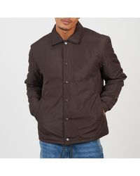 Brave Soul - Padded Coach Jacket With Drawcord Hem - Lyst