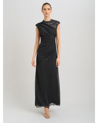 Gina Bacconi - Carter Lace Detail Maxi Dress - Lyst