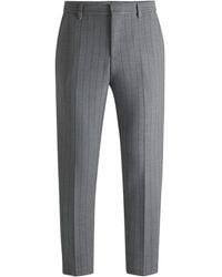 BOSS - C-Perin-251 Slim Fit Trousers - Lyst