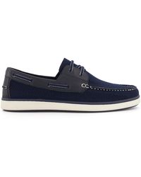 Dune - Blaim Canvas Boat Shoes - Lyst
