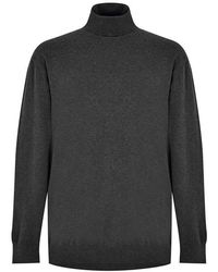 French Connection - Stretch Roll Neck Jumper - Lyst