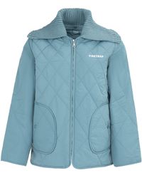 Firetrap - Long Sleeve Hip Length Quilted Jacket - Lyst