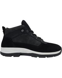 Firetrap - Delia Premium Leather Ankle Lace Up Hiker Rugged Boots - Lyst