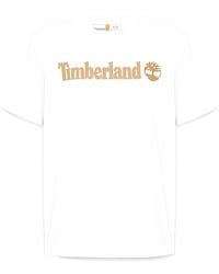 Timberland - Kennebec River Linear Logo Short Sl - Lyst