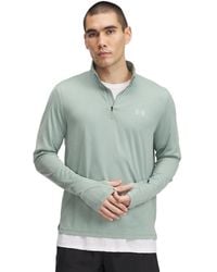 Under Armour - Launch 4 Zipped Long-Sleeve Performance Top - Lyst