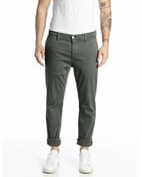 Replay - Herren Chino Zeumar Slim-fit Hyperflex X-lite Mit Stretch - Lyst