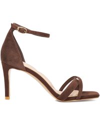 Dune - Madrina Suede Stiletto Court Shoes - Lyst