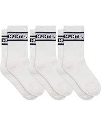 HUNTER - 3 Pack Crew Socks - Lyst