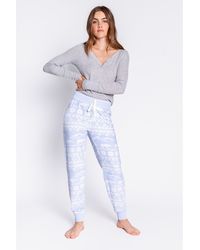 Pj Salvage - Snowflake Cuffed Pant - Lyst