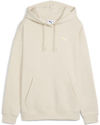 PUMA - Maximal Metallic Comfort Tech Fleece Overhead Hoodie - Lyst