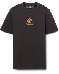 Timberland - Stack Logo T-Shirt - Lyst