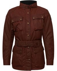 Belstaff - Trialmaster Motorcycle Leather Jacket - Lyst