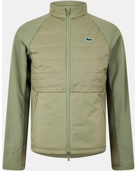 Lacoste - Water Resistant Performance Golf Jacket - Lyst