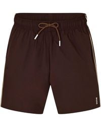 BOSS - Iconic Swim Shorts - Lyst