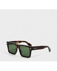 Off-White c/o Virgil Abloh - Uv Protection Round Sunglasses - Lyst