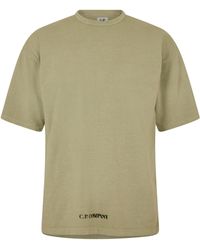 C.P. Company - Cp Back Logo Ts Sn61 - Lyst